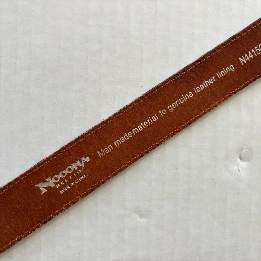 Child’s Nicona Leather Camouflage Belt Size 18
